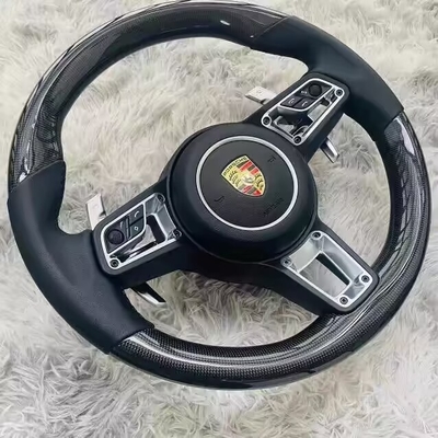 Revamped Carbon Fiber Auto Steering Wheel Reconditioned P-Orsche 911 P-Alamela C-Ayenne 718