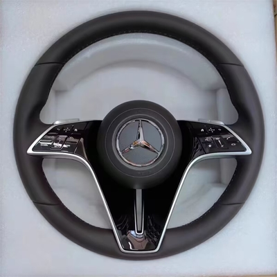 M-Ercedes B-Enz ML Refurbished Steering Wheel Peach Leather AMG Carbon Fiber