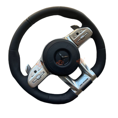 2nd hand Carbon Fiber Auto Steering Wheel Assembly For M-E-Rcedes B-Enz W222 AMG