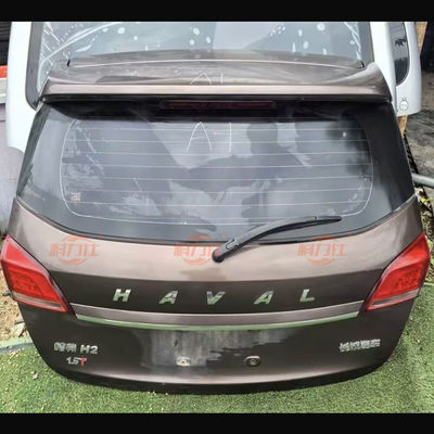 Original disassembled parts of the trunk lid of H-a-val H2 car