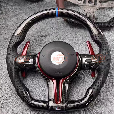 Volante de fibra de carbono modificado B-M-W GT 3 5 7 Série M3 M5 M6 X Série Z4