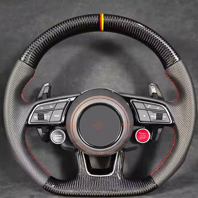 Τροποποιημένο τιμόνι από ίνες άνθρακα για A-u-d-i A6LA7A8Q5Q7RS4RS5A4LA5