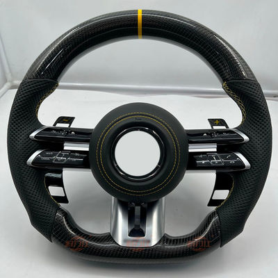 B-e-nz's Full Range Of Genuine Leather Peachwood Carbon Fiber Steering Wheels Have Been Modified