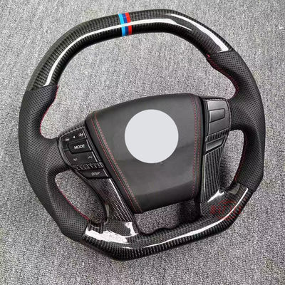T-o-yota R-eiz leather carbon fiber steering wheel modification