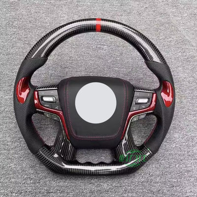 Carbon fiber steering wheel modification for T-o-yota C-rown 12-14 generations